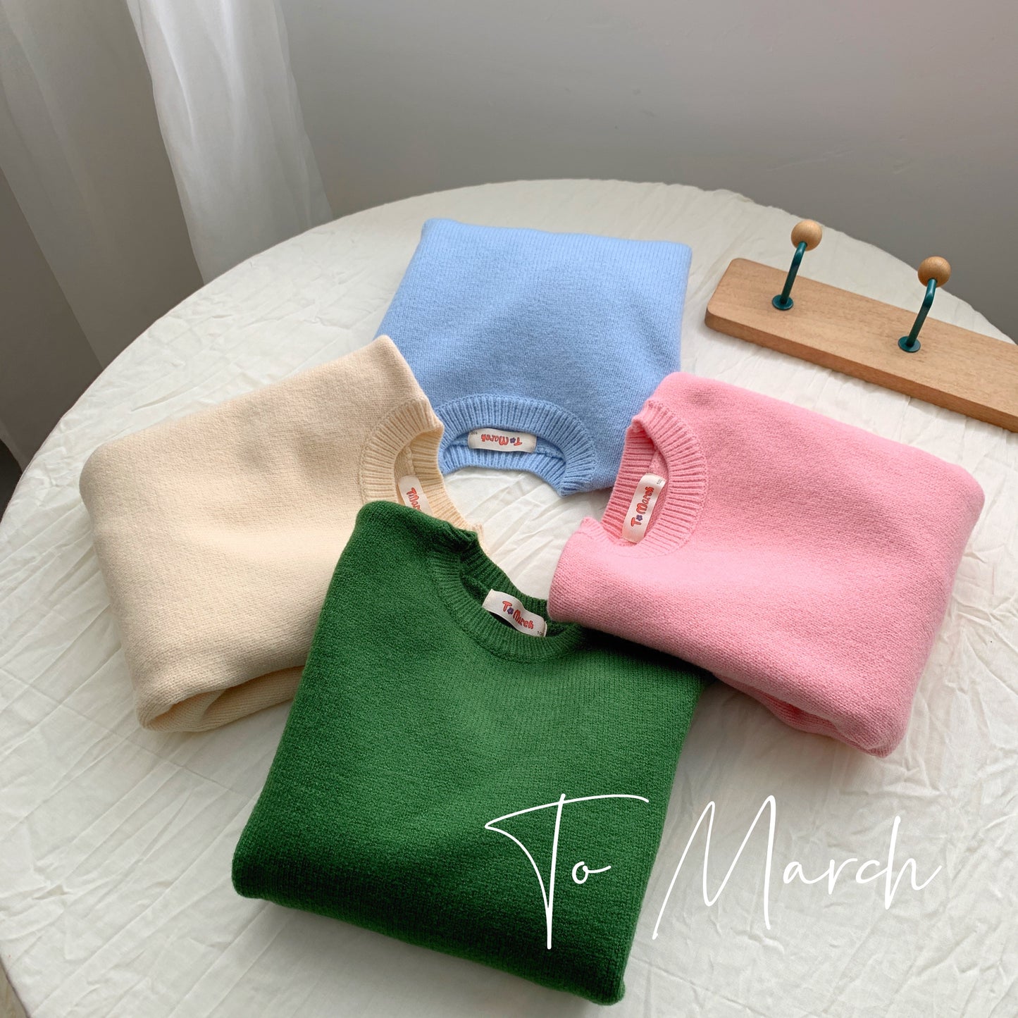 Plain Knit Sweater