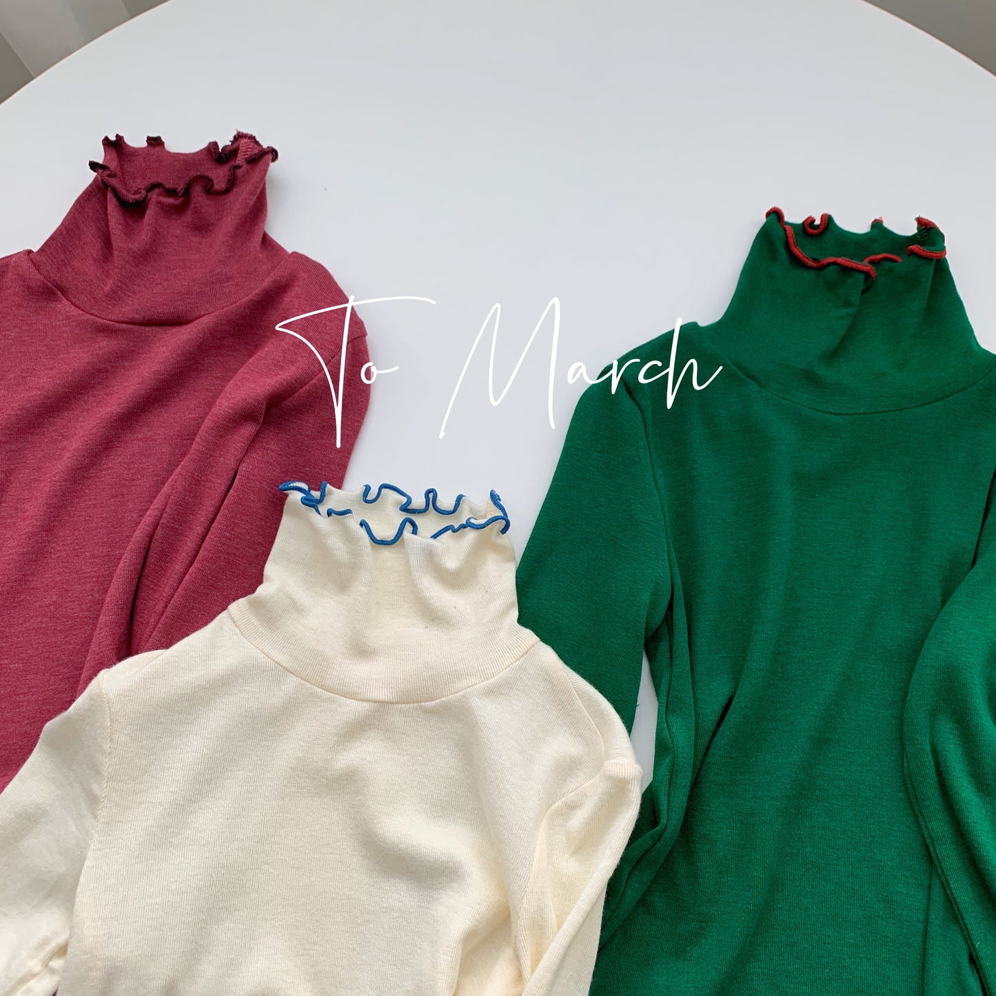 Plain Top with Lettuce-Edge Trims