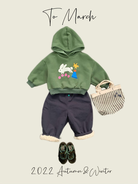 Little Bunny Double Layer Hoodie