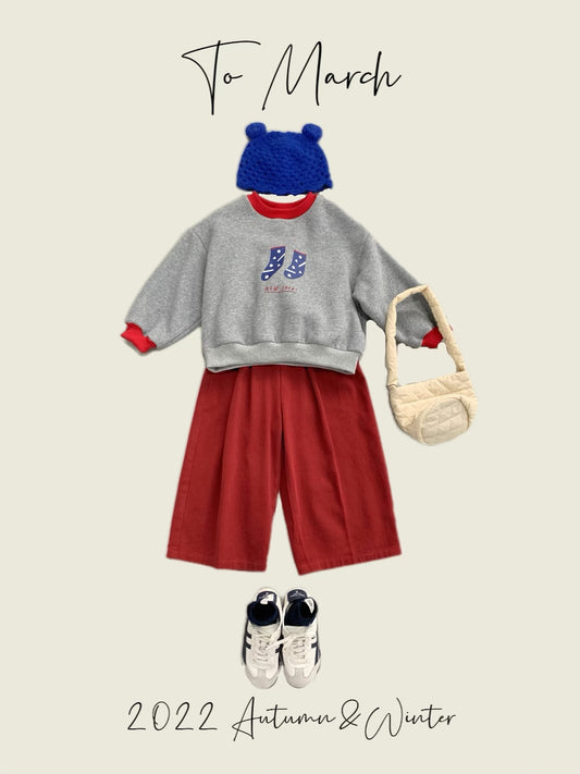 Little Little New Socks Sweatshirt