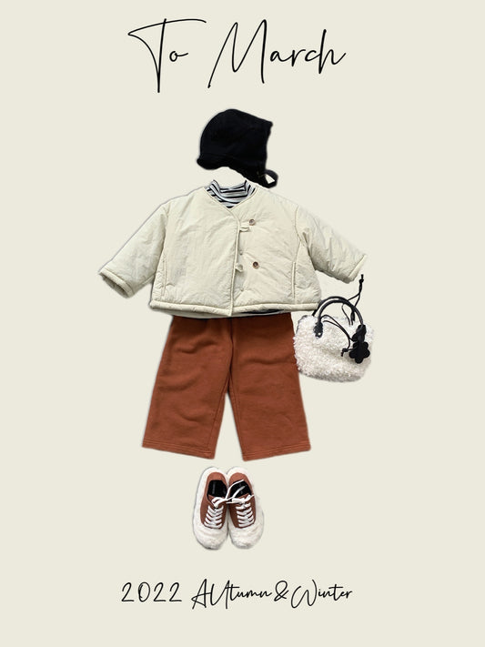 Double-Breasted Puffer Jacket