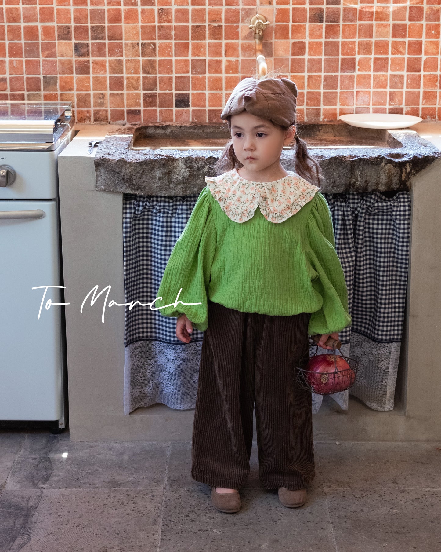 Corduroy Wide-leg Trousers