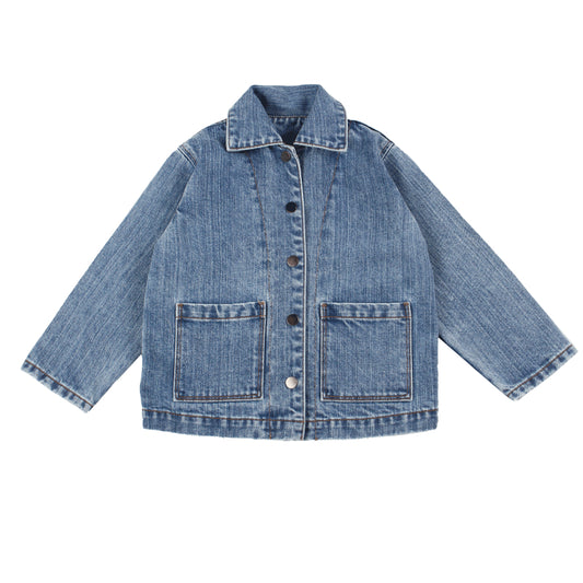 Lele Jove Basic Denim Jacket and Jeans