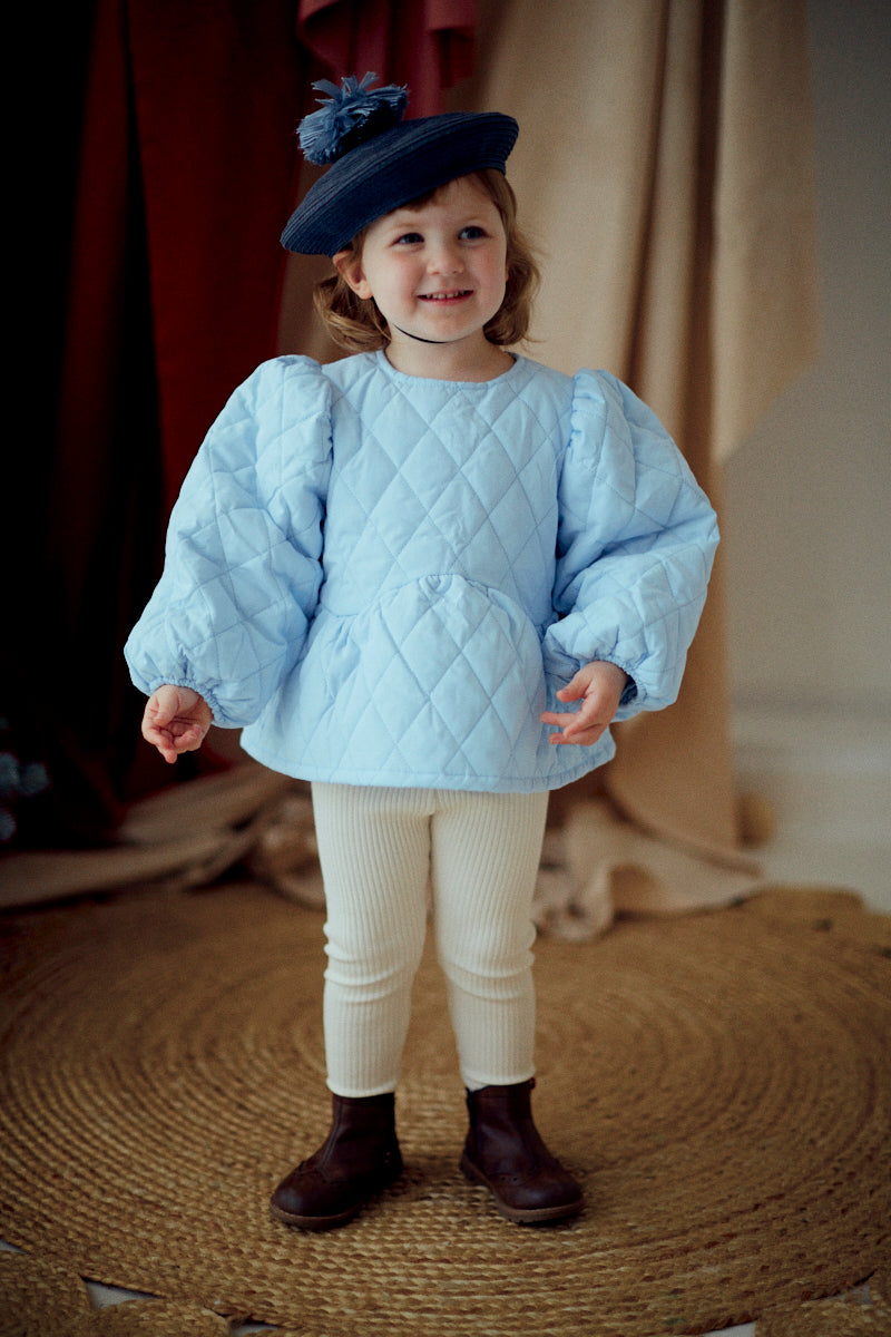 Puff Sleeve Padded Top