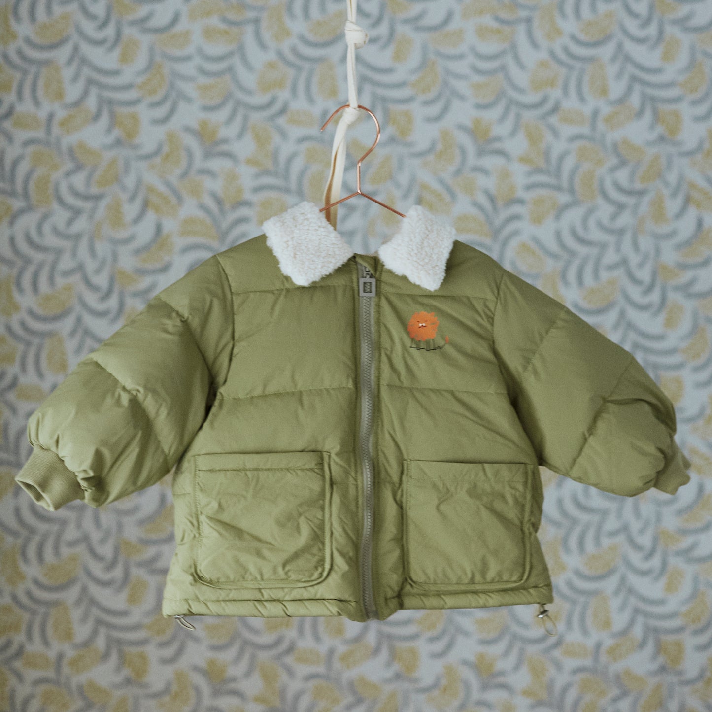 Little Lion Feather And Down Puffer Jacket
