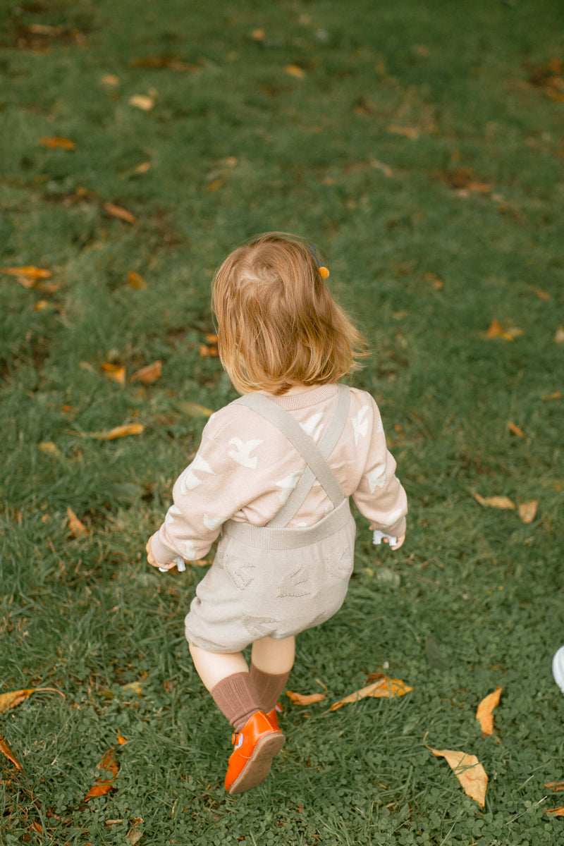 Lele Jove Knitted Bloomers Short Dungarees