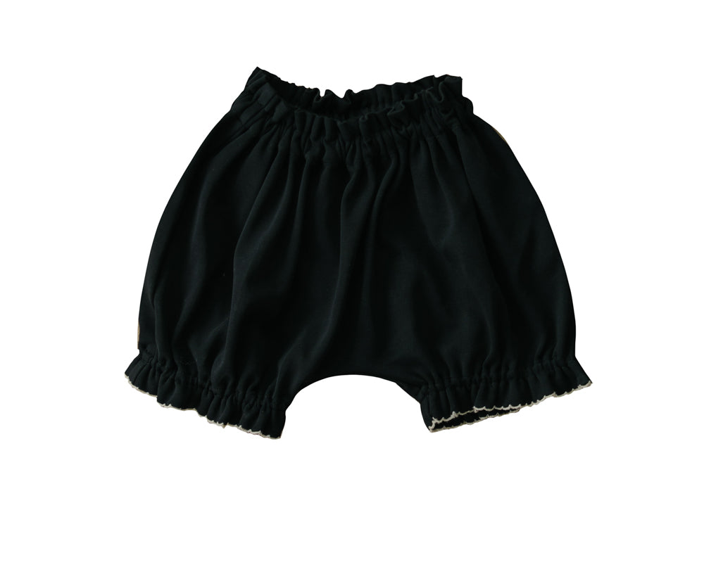 Little Musician Black Cotton Tie Outfit Set