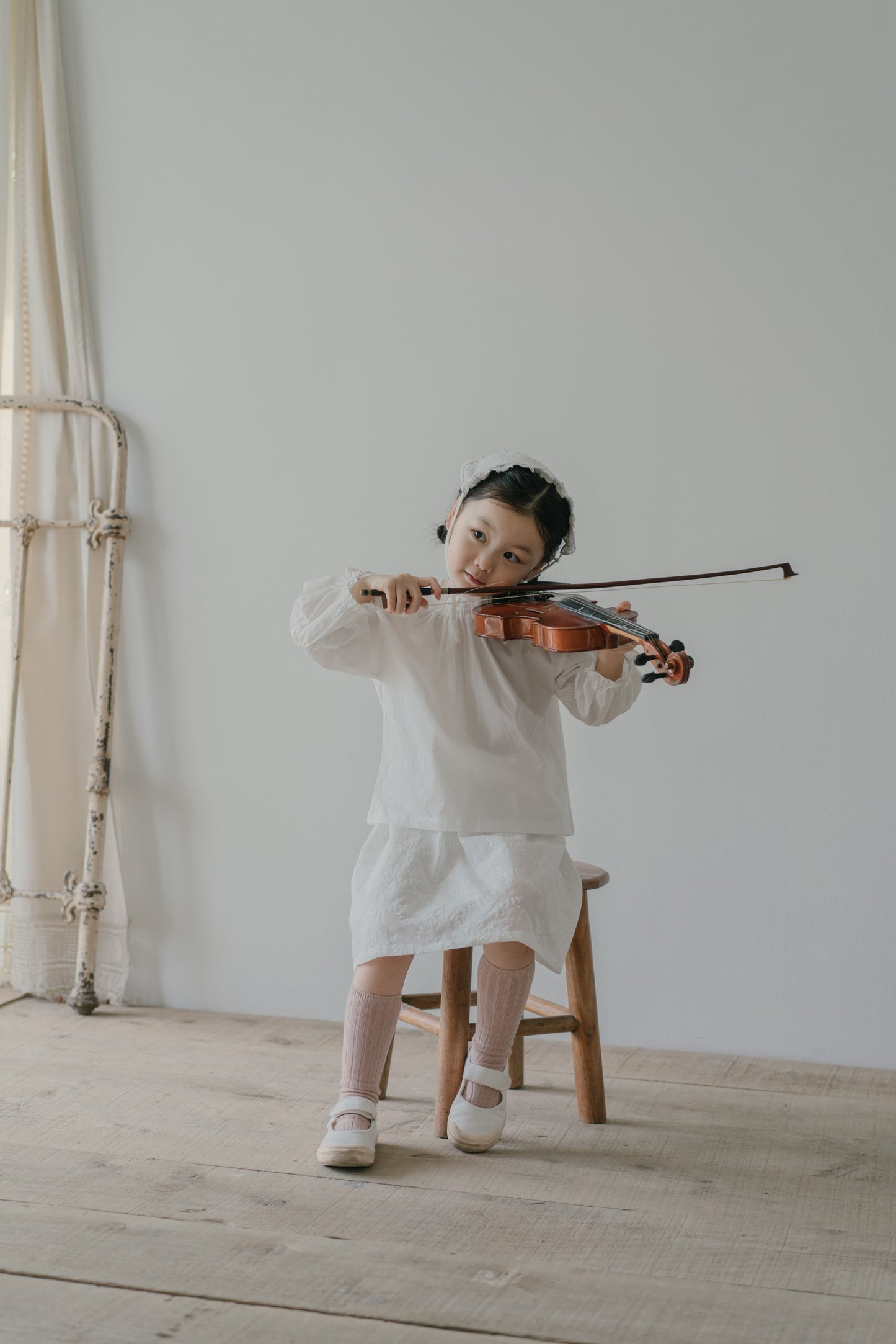 Little Musician White Blouse