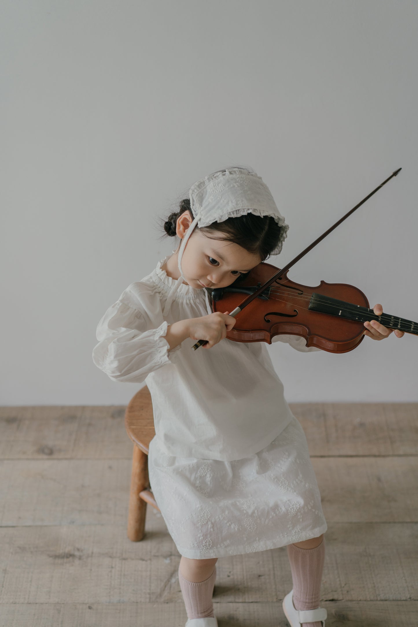 Little Musician White Blouse