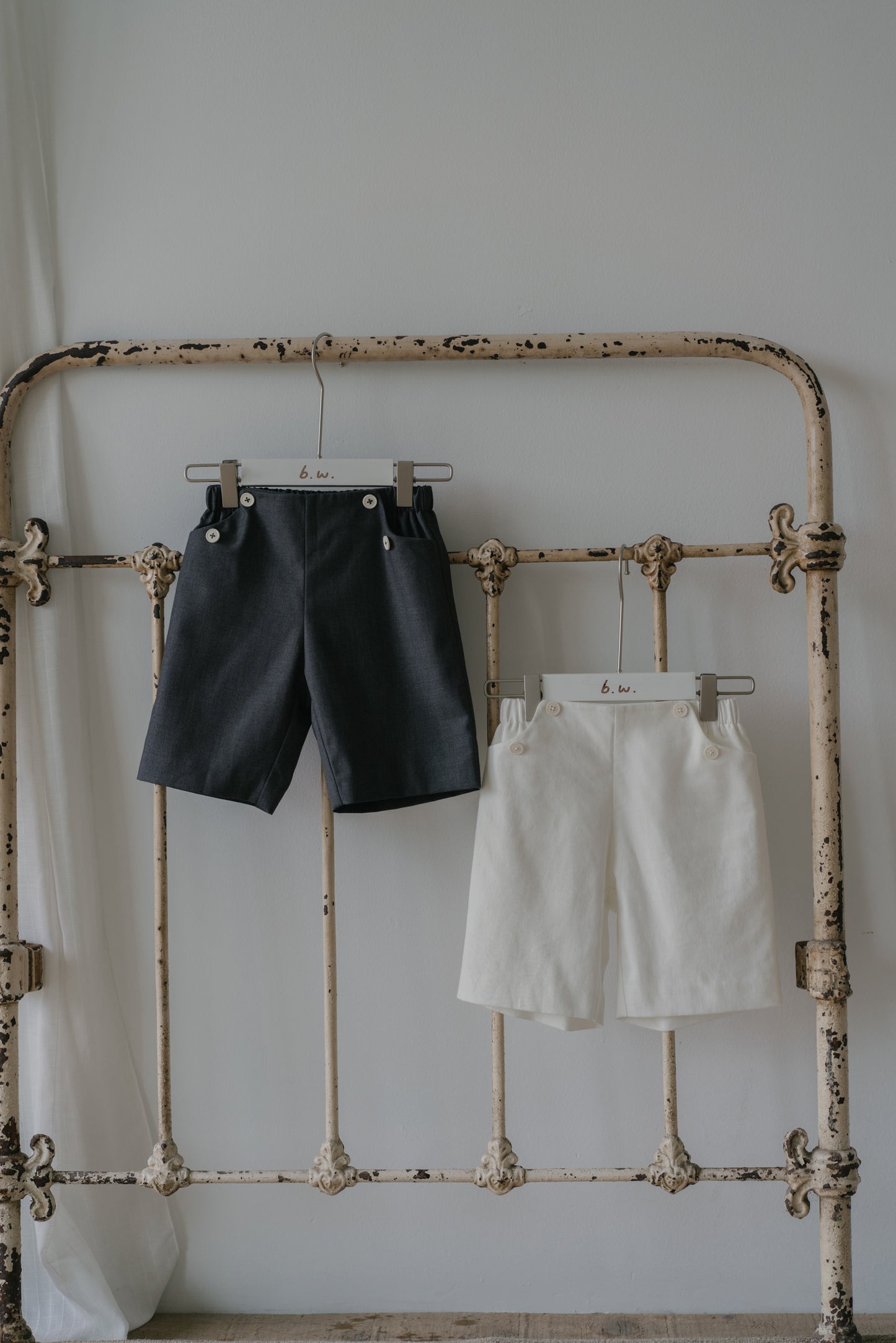 Little Musician Mid Length Shorts - Grey