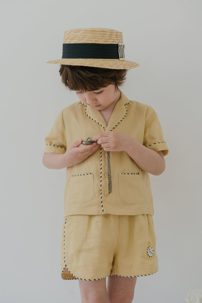 ALICE IN WONDERLAND SHORT SLEEVE CLOCK OUTFIT