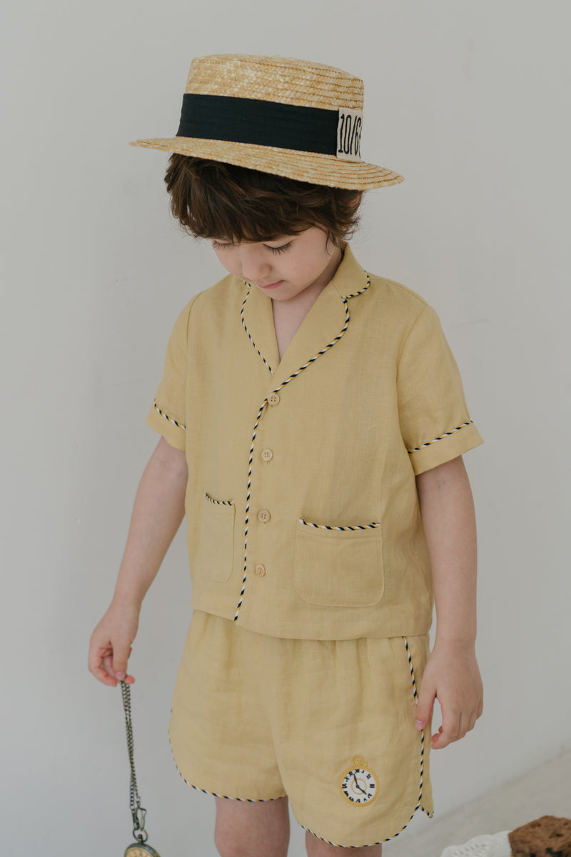 ALICE IN WONDERLAND SHORT SLEEVE CLOCK OUTFIT