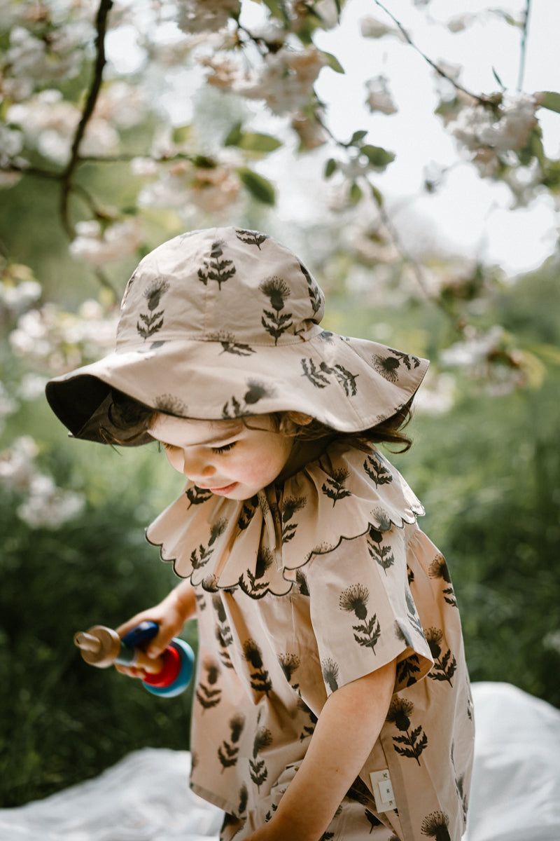 DANDELION GIRLS PUFF SLEEVES TOP AND SHORTS