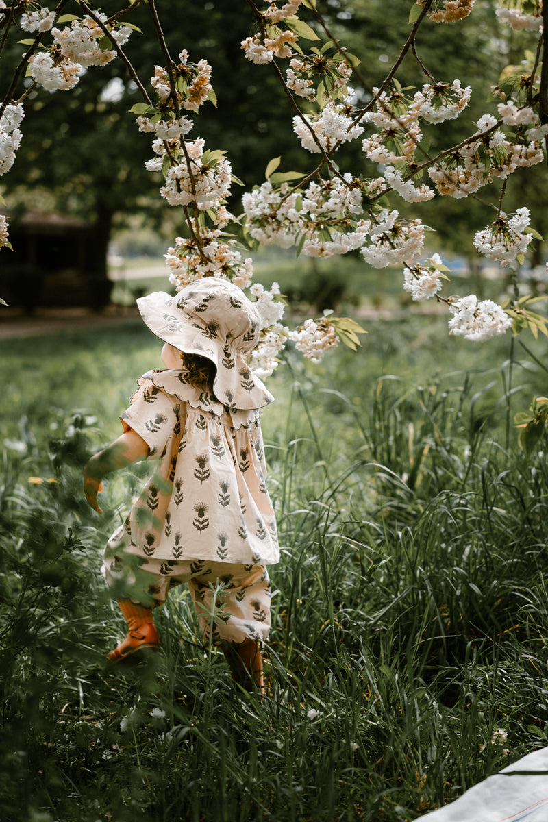 DANDELION GIRLS PUFF SLEEVES TOP AND SHORTS