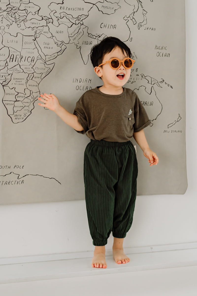 LELE JOVE STRIPED TROUSERS