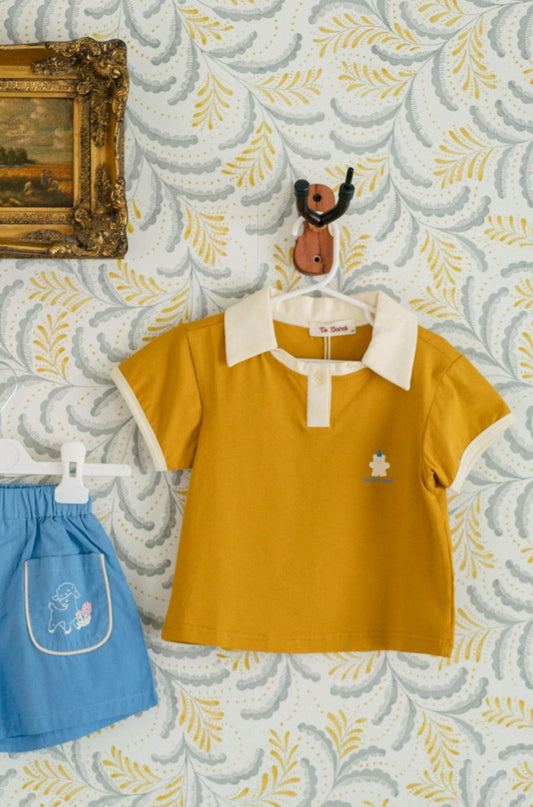 Little Little Teddy Bear Polo T Shirt