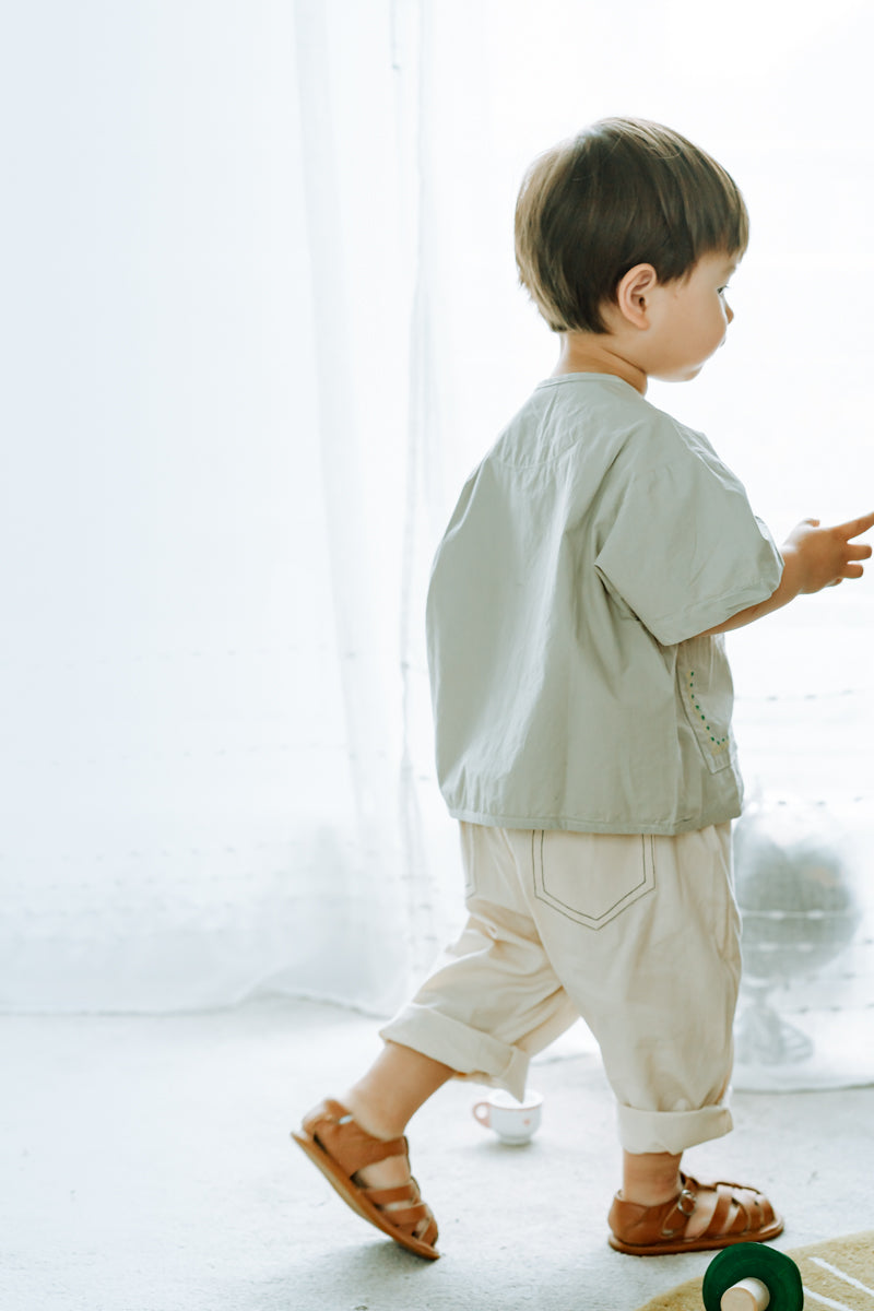 Little Little Casual Trousers Beige