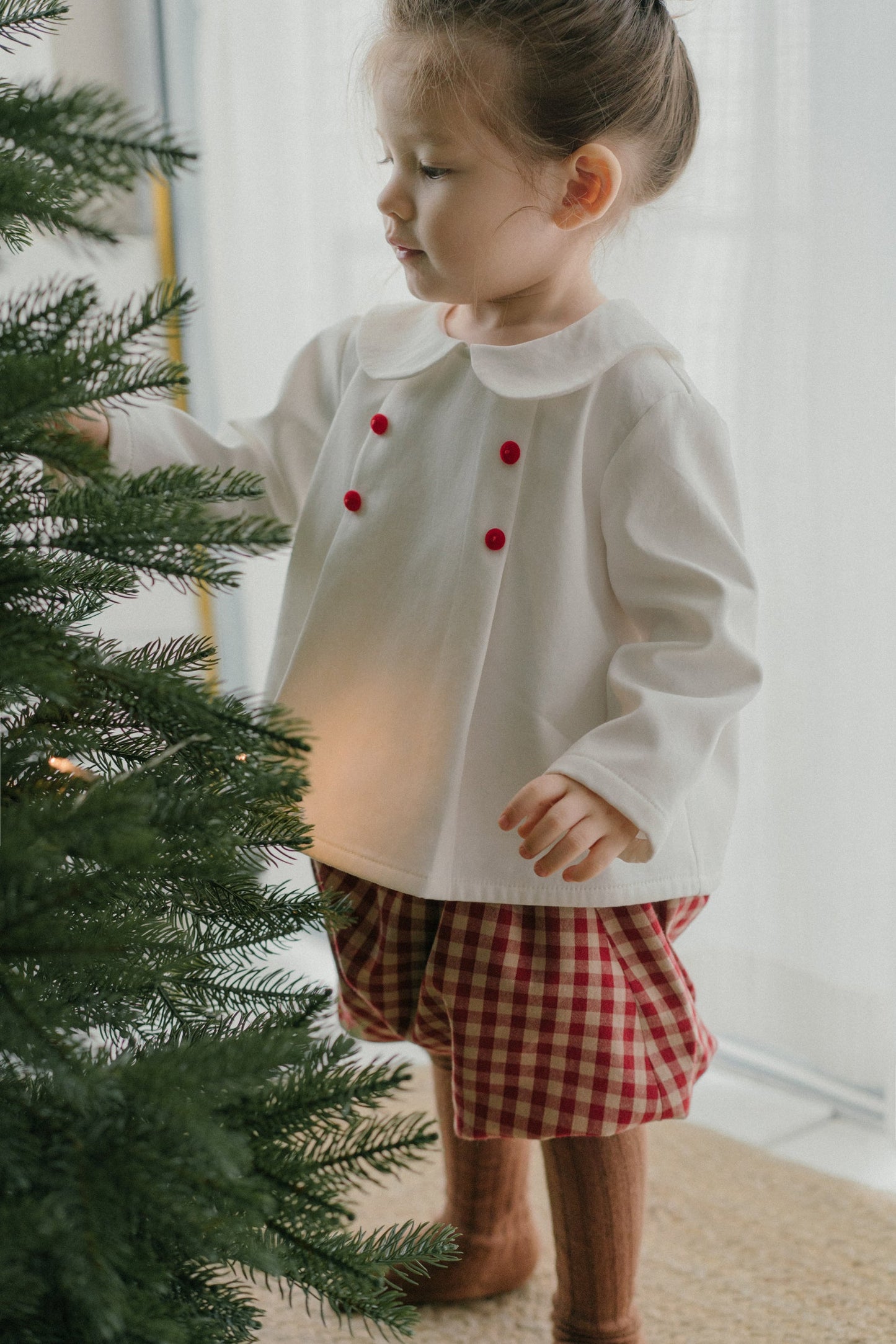 Christmas Red Check Bloomer