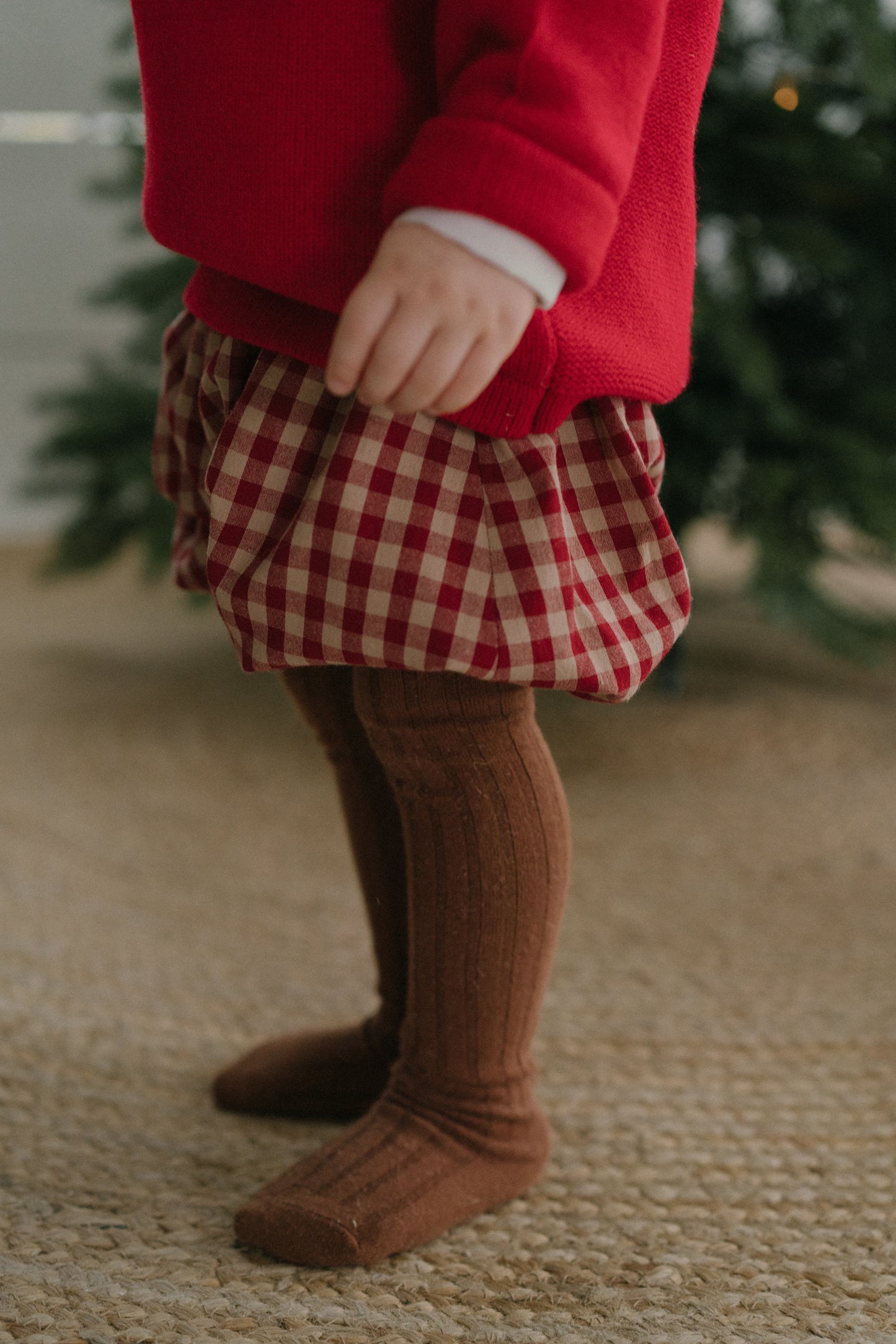Christmas Red Check Bloomer