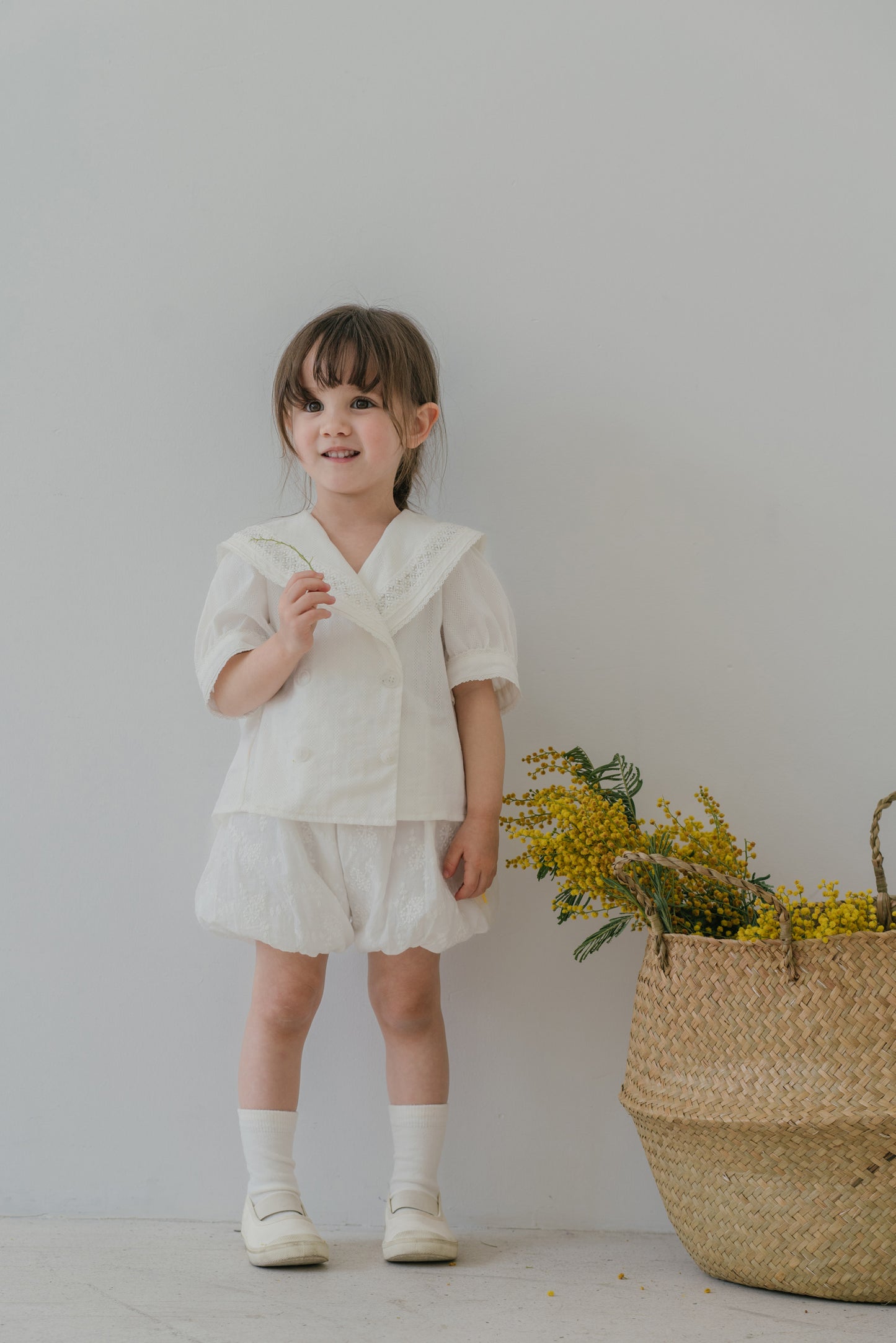 Little Musician Cotton Print Ruffle Bloomer