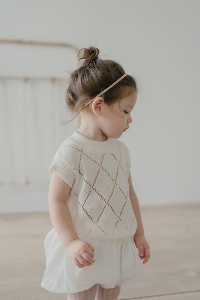Little Musician Cotton Print Ruffle Bloomer