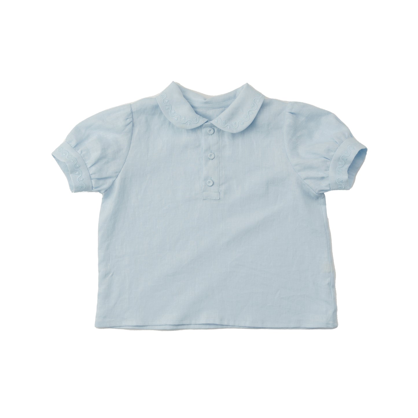 ALICE IN WONDERLAND ROUND COLLAR BLUE OUTFIT