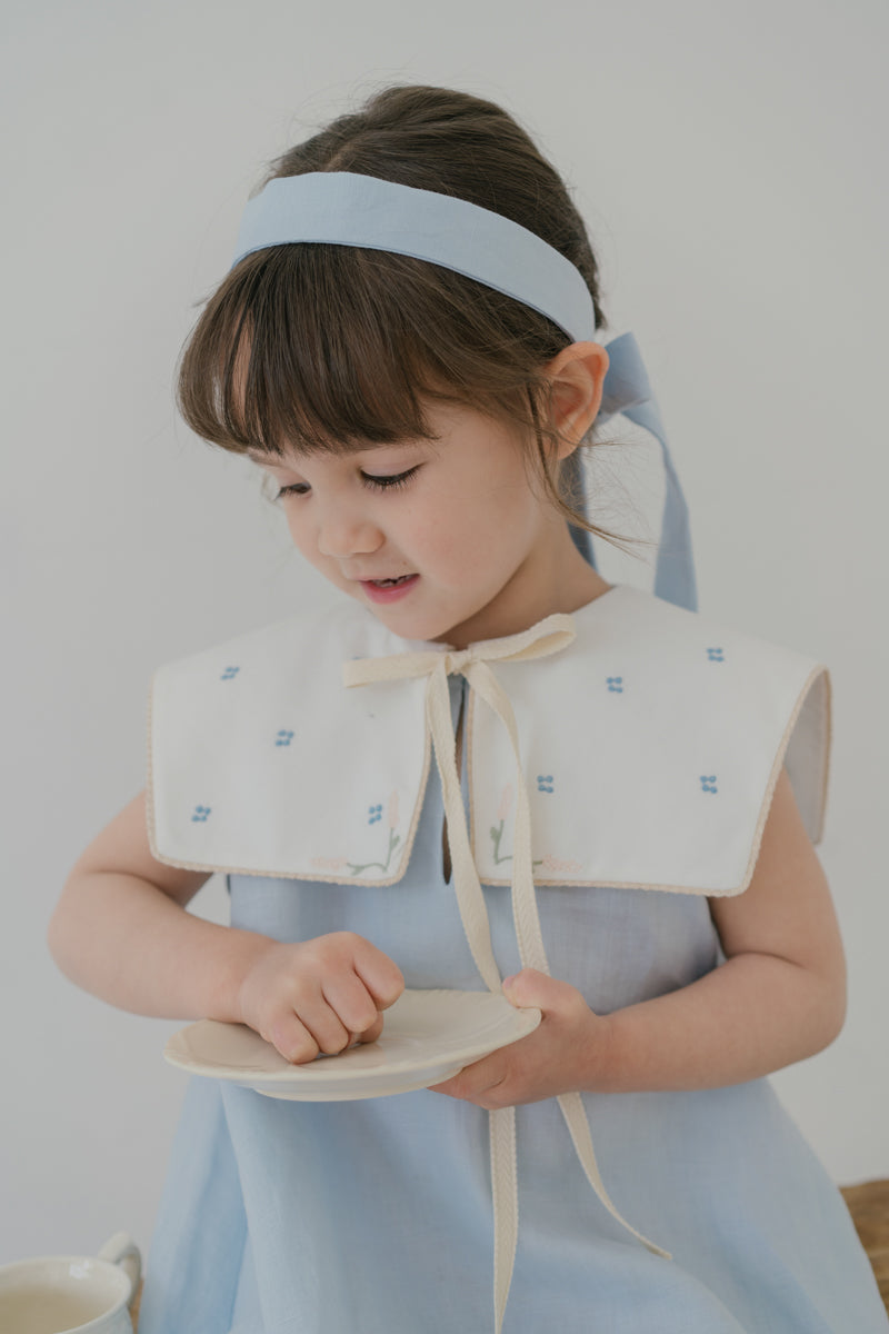 ALICE IN WONDERLAND STATEMENT COLLAR DRESS
