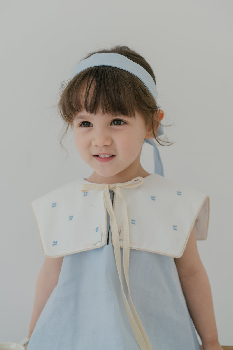 ALICE IN WONDERLAND STATEMENT COLLAR DRESS