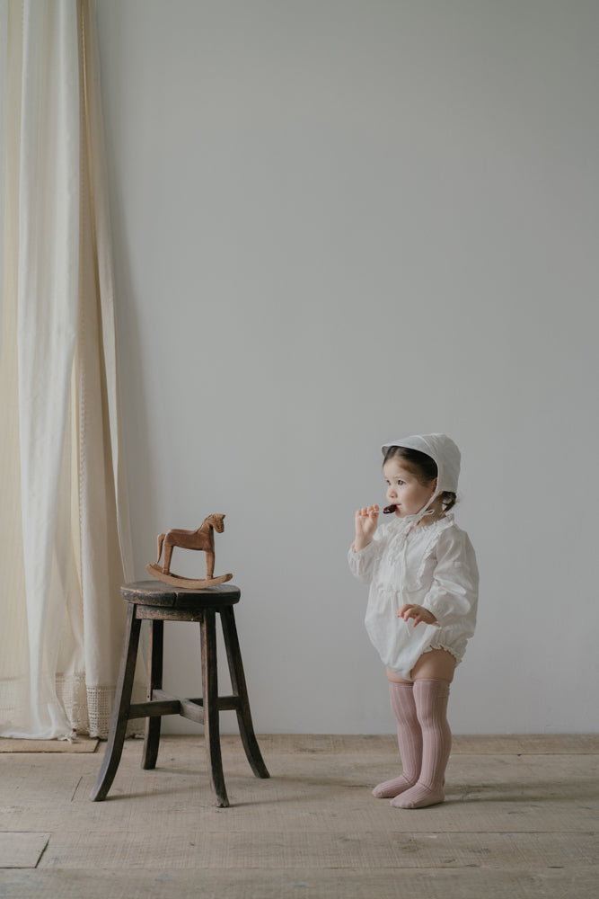 Little Musician White Basic Bodysuit