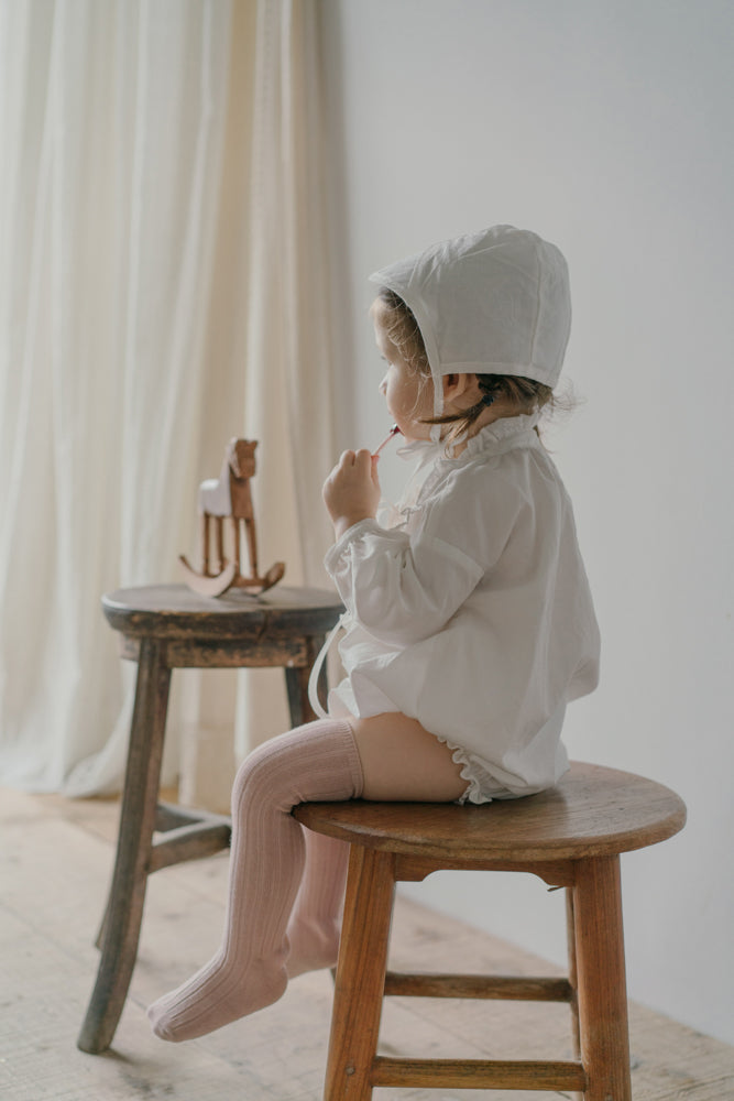 Little Musician White Basic Bodysuit