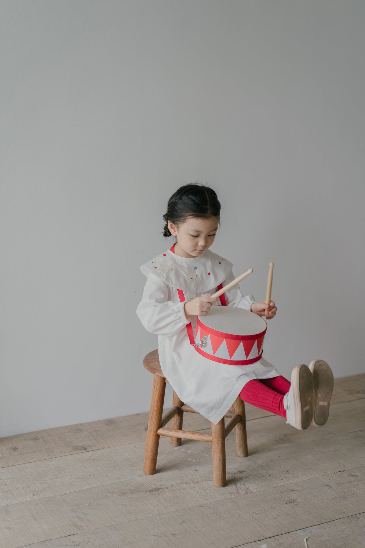 Little Musician White Dress