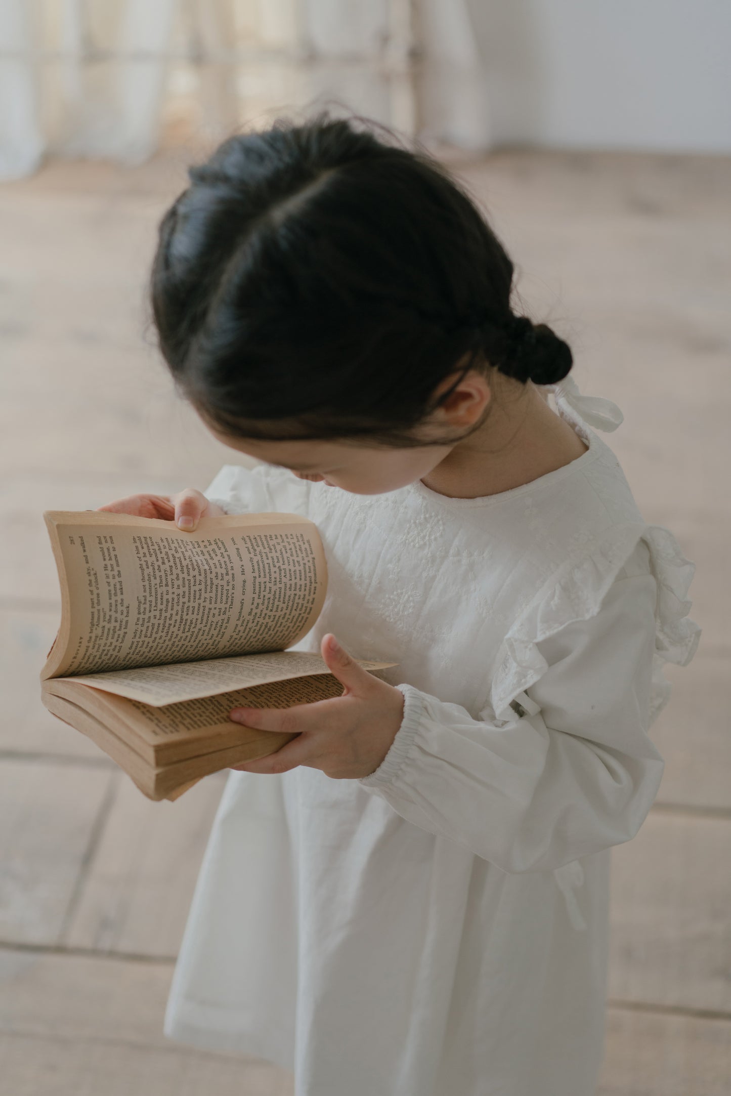 Little Musician White Smock