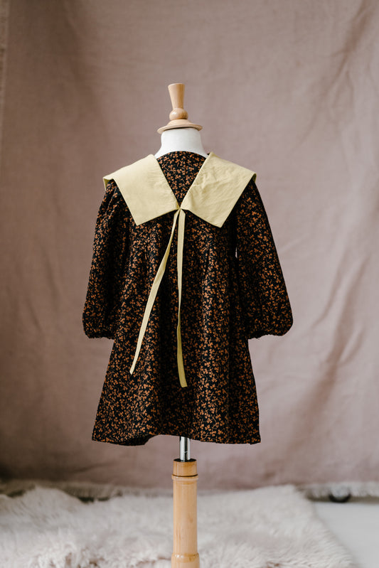 Corduroy Flower Dress