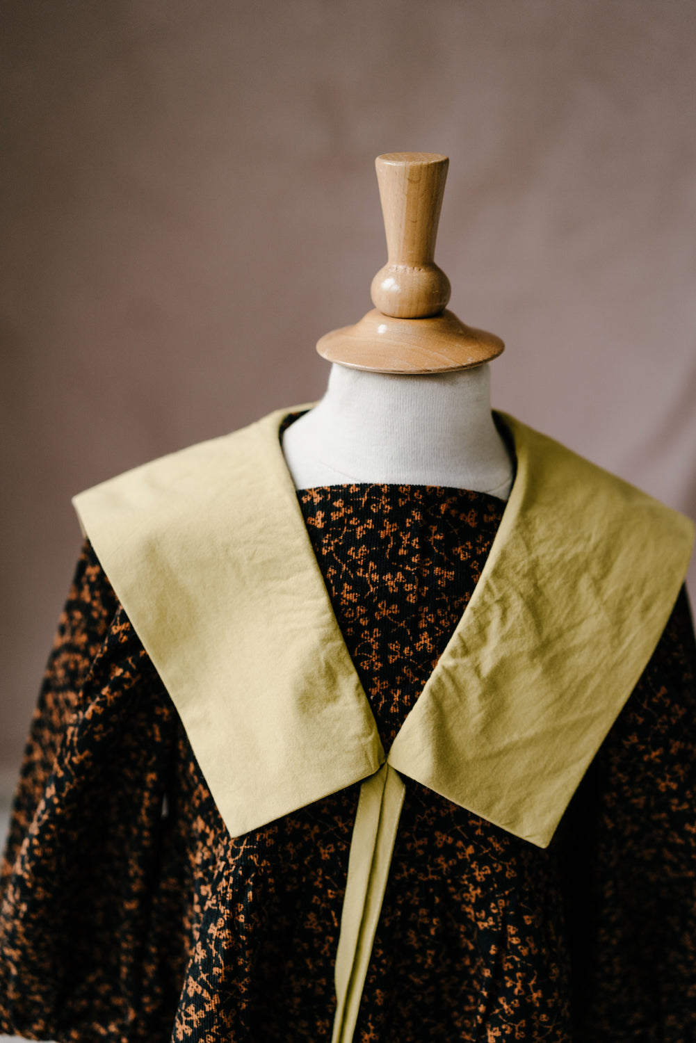 Corduroy Flower Dress
