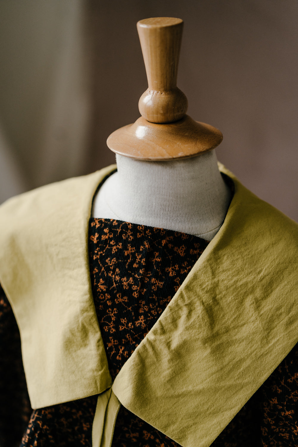 Corduroy Flower Dress