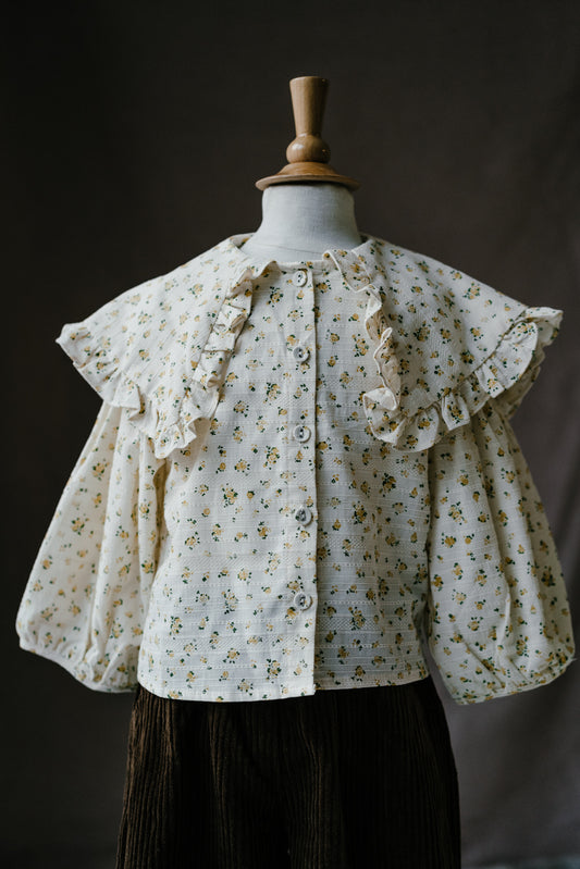 Floral Collar Shirt