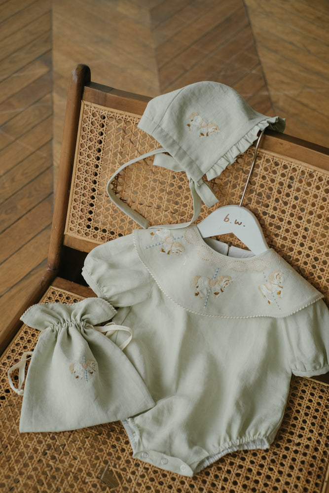 Little Musician Baby Horsey Bonnet