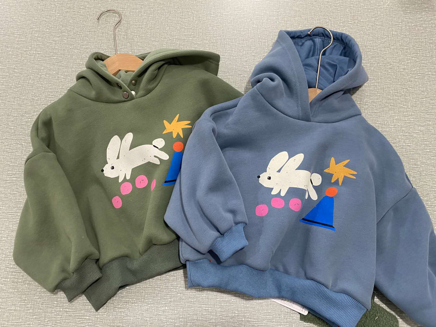 Little Bunny Double Layer Hoodie