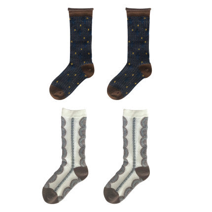 PAIR OF 2 NATURE'S FRESH SOCKS