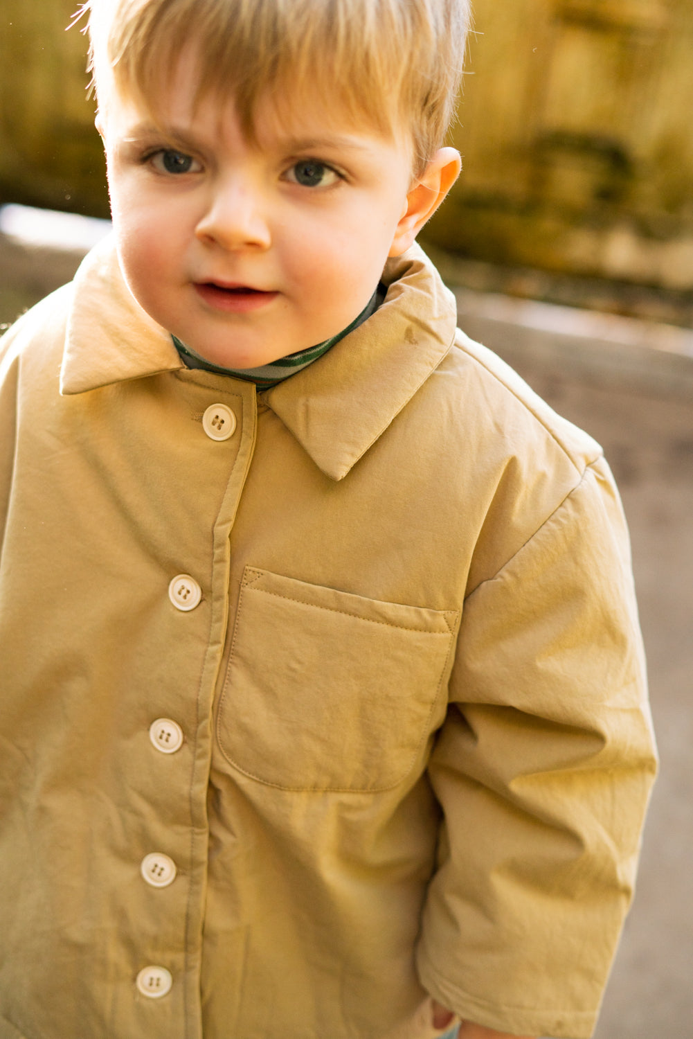 Padded Shirt Jacket
