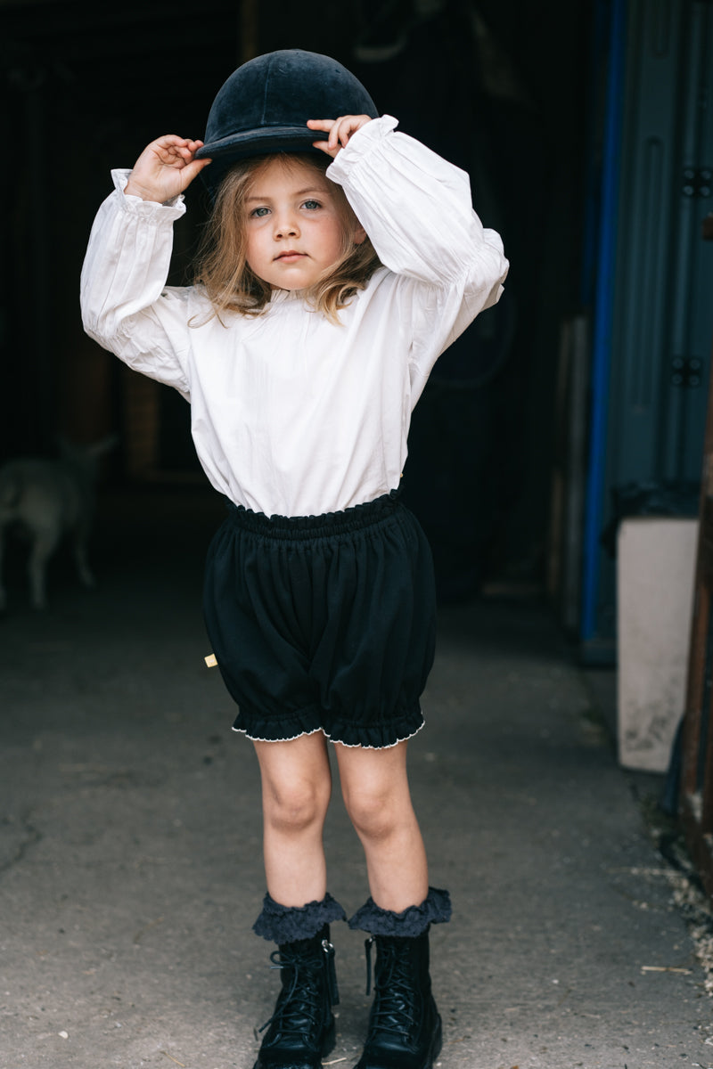 Little Musician White Blouse