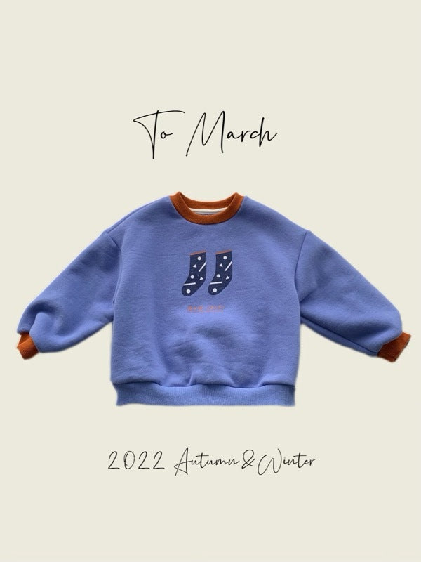 Little Little New Socks Sweatshirt