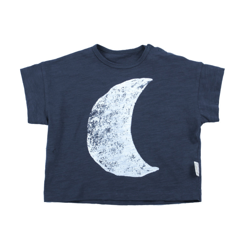 LELE JOVE MOONLIGHT PRINTED T SHIRT AND SHORTS
