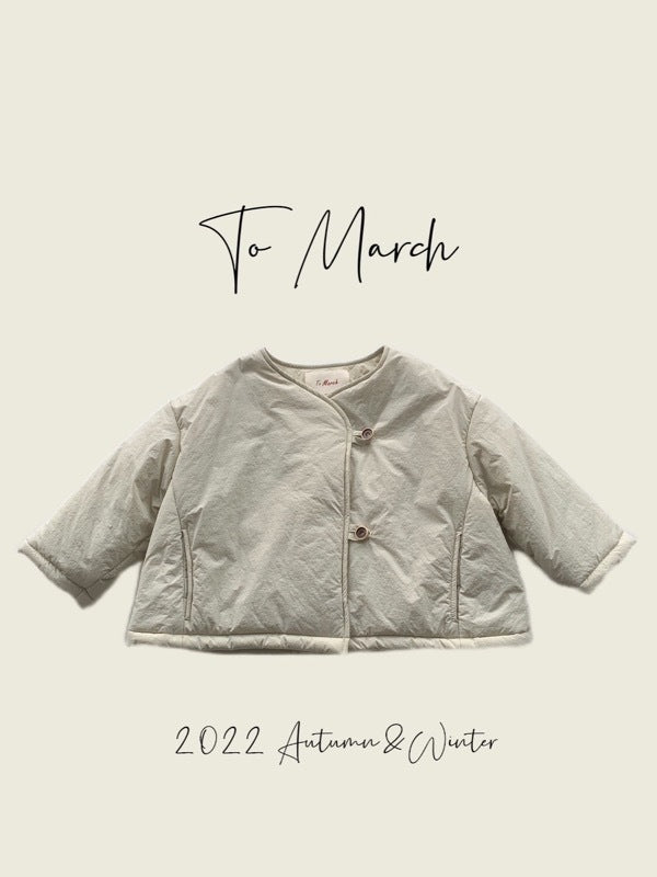Double-Breasted Puffer Jacket