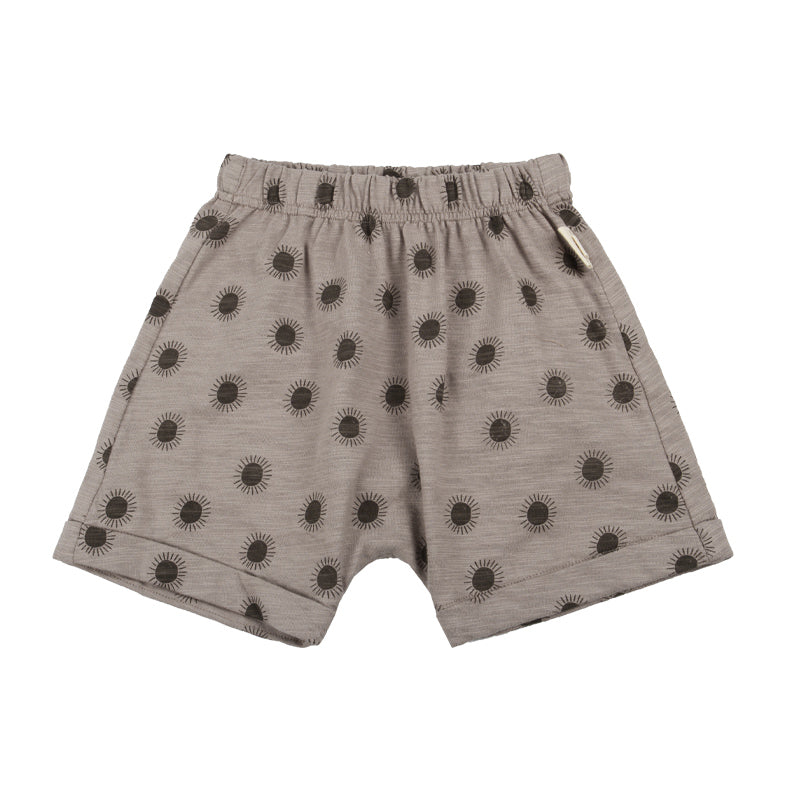 LELE JOVE SUNSHINE PRINTED T SHIRT AND SHORTS