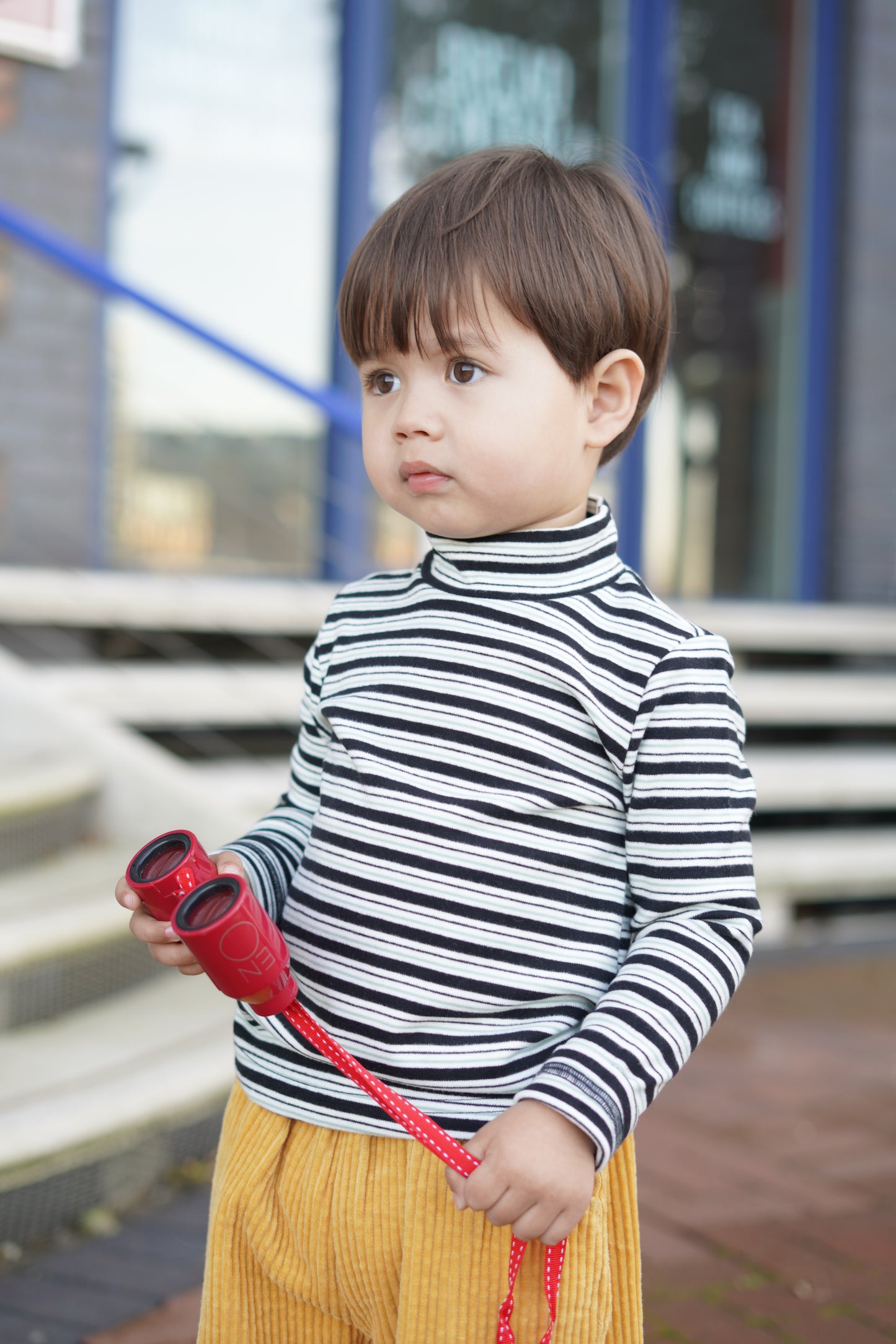Little Little Knitted Strip T Shirt