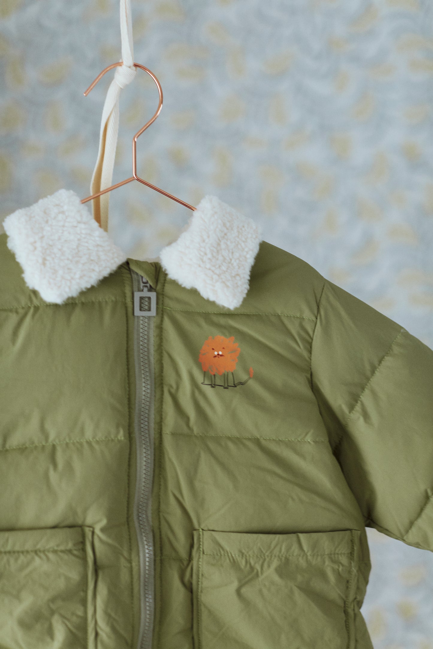 Little Lion Feather And Down Puffer Jacket
