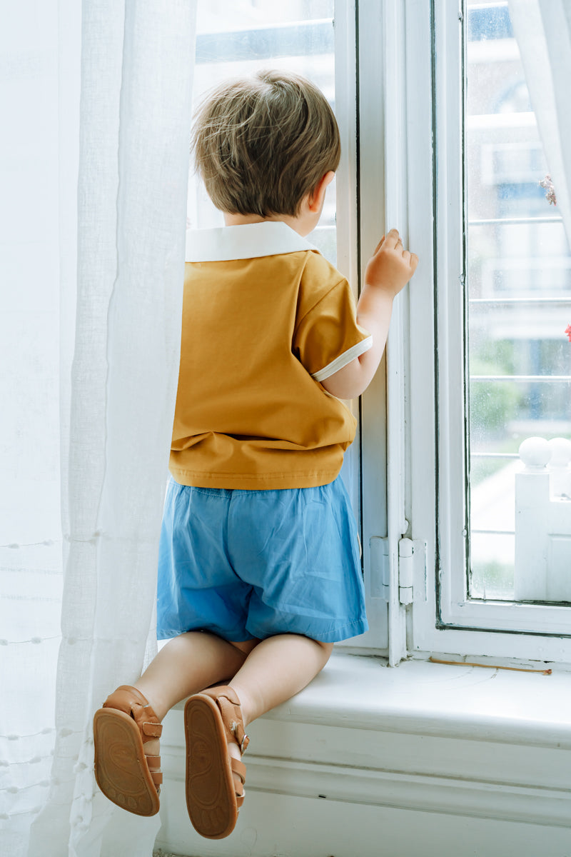 Little Little Sheep Shorts - Blue